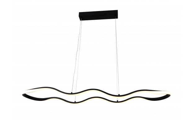 Iluminat decorativ - Lampă suspendată LED 24W, culoare  negru nisip