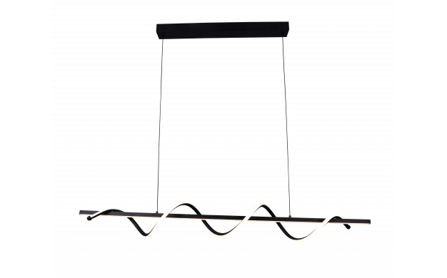 Iluminat decorativ - Lampă suspendată LED 30W, culoare  negru nisip