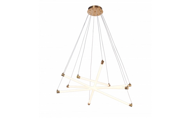 Iluminat decorativ - Lampă suspendată LED 35W cupru