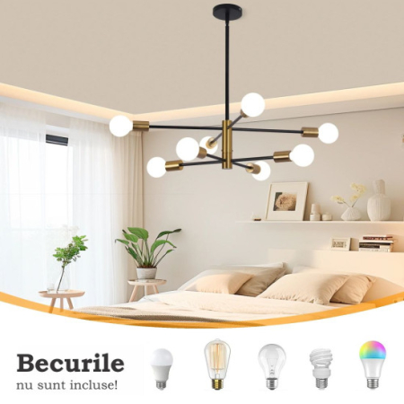 LUSTRA TAMIAS AURIU 6XE27 42W 720X620mm [1]