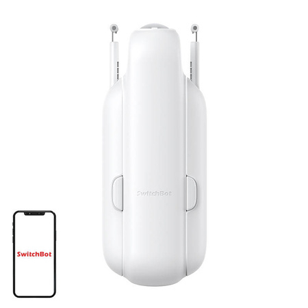 Casa inteligenta - Motor perdea SwitchBot U Rail 3 (alb)