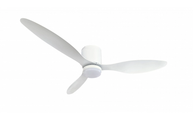 Plafoniere - Plafoniera LED cu ventilator,  18W/3CCT, alba, telecomanda