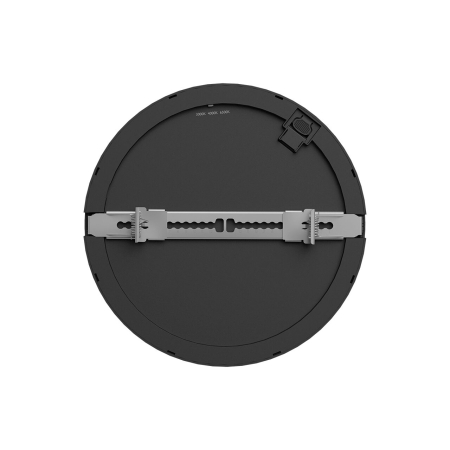 Plafoniera LED rotunda, 20w, montaj incastrat sau aplicat,  CCT, IP40, neagra, Braytron [1]