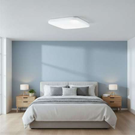 Plafoniere - PLAFONIERA LED SLIM MILKY 24W/6500k 330X330x67