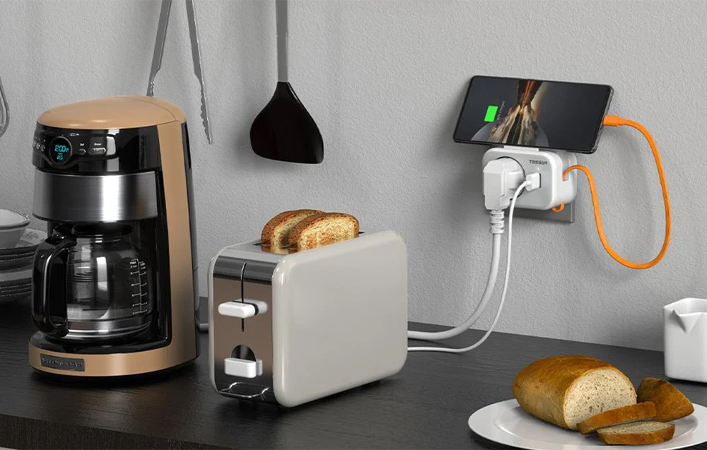 Priză de perete Tessan TS-332-DE [3]