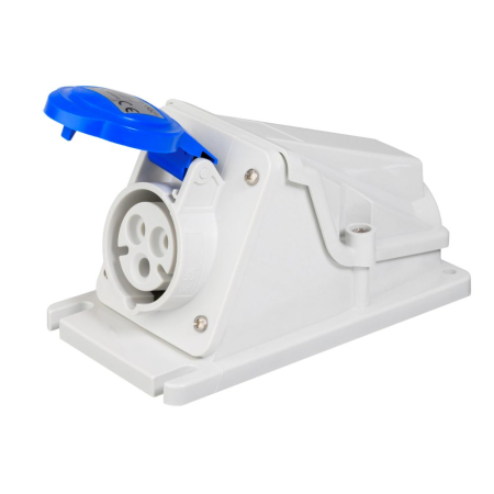 Prize - Priza industriala monofazica Gewiss, montaj aparent, 3P, 16 A, 230 V, IP44