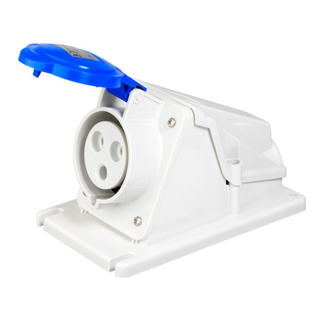 Prize - Priza industriala monofazica, montaj aparent, 3P, 32 A, 230 V, IP44