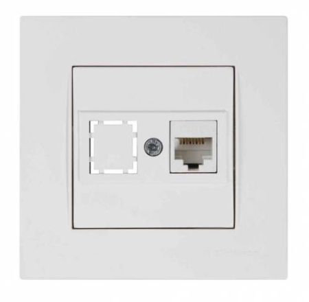 Prize - Priza UTP, Cat6, Rita Mutlusan, incastrata, alba