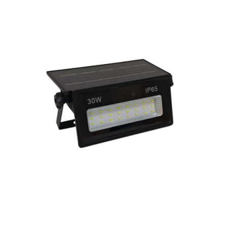 Proiectoare - Proiector cu panou solar integrat 30W, 230x95x35mm, 400lm, IP65, 6500K