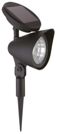 Lampi solare - Reflector solar 3x LED 32cm plastic Entac