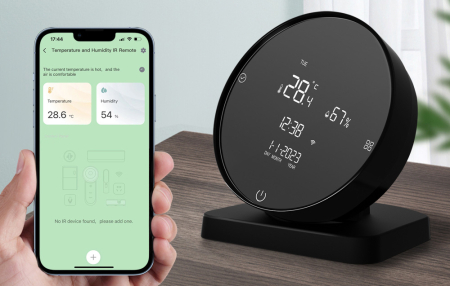 Senzor de temperatură și umiditate IR  WHS20S Tuya [1]