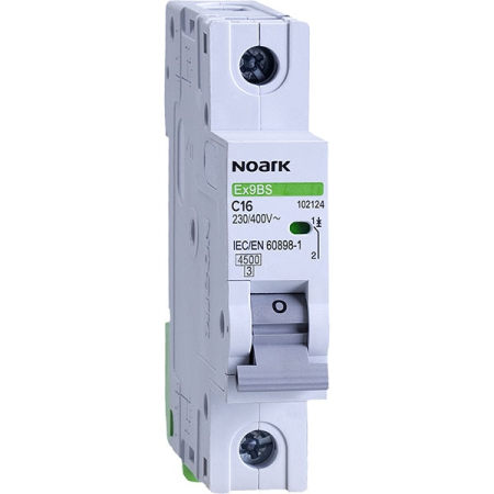 Sigurante - Siguranta NOARK Ex9BS 1P 16A 4.5kA curba C 102124