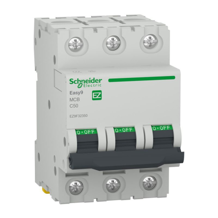 Sigurante - Siguranta MCB SCHNEIDER ELECTRIC Easy9, 3P, 50A, curba C