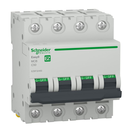 Sigurante - Siguranta MCB SCHNEIDER ELECTRIC Easy9, 4P, 50A, curba C