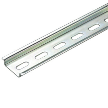 Accesorii - Sina DIN perforata, 35x7.7 mm, lungime 1m