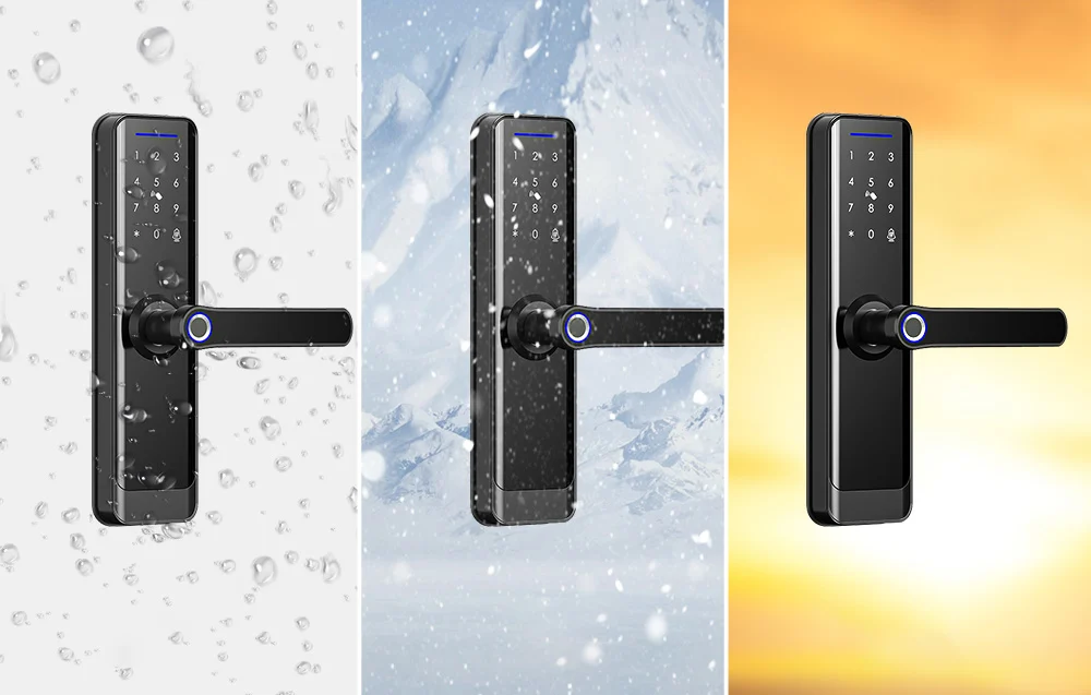 Smart Digital Lock ZSDL-A270-B-ALI-5572 ZigBee Negru [4]