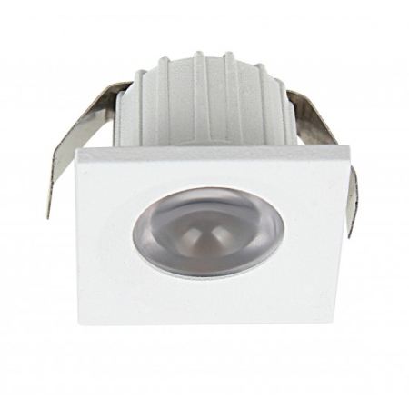 Iluminat pentru mobilier - Spot LED Patrat pentru Mobila, 35x35mm, 3W 4100K, lumina neutra