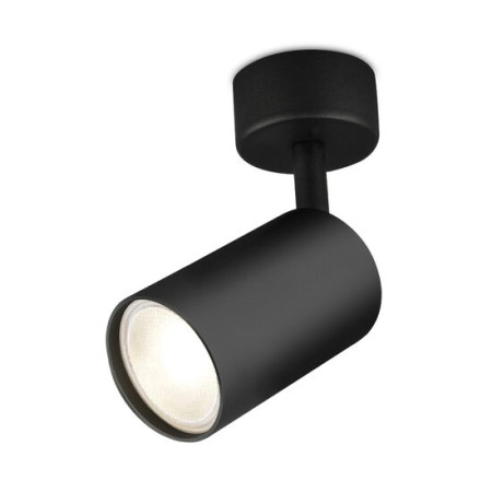 Spoturi - Spot orientabil, 1xGU10, max.35w, Ø55, montaj aplicat, corp aluminiu, IP20, negru, Braytron