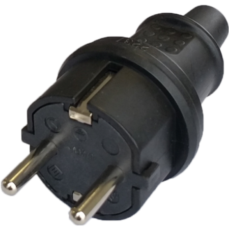 Stechere si cuple - STECHER CAUCIUC IP40,16A, Contact de protectie