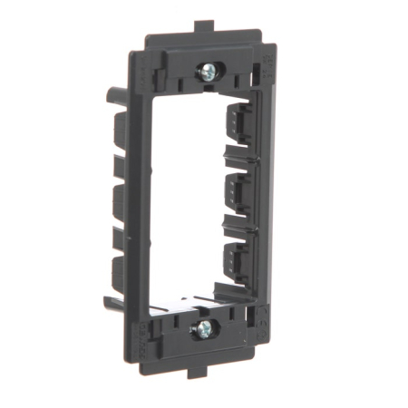 Accesorii instalatii electrice - Suport pentru sistemul de rame aparataj modular Gewiss System, GW24201-1PG, 3 module
