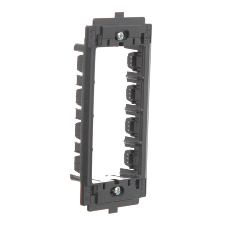 Accesorii instalatii electrice - Suport pentru sistemul de rame aparataj modular Gewiss System, GW24202-1PG, 4 module