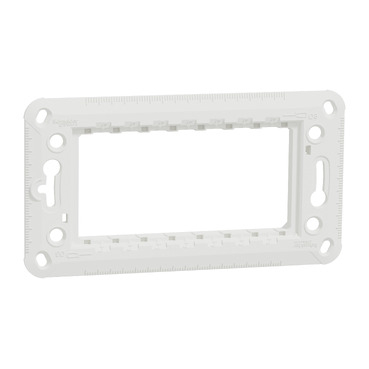 Accesorii instalatii electrice - Suport rectangular Schneider, gama Noua Unica, 4 module
