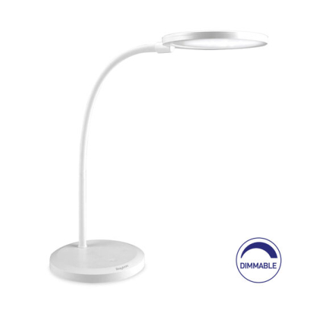 Veioze - Veioza de birou LED alba, dimabila, 7w, lumina naturala, 4500K, IP20, 57cm, Braytron