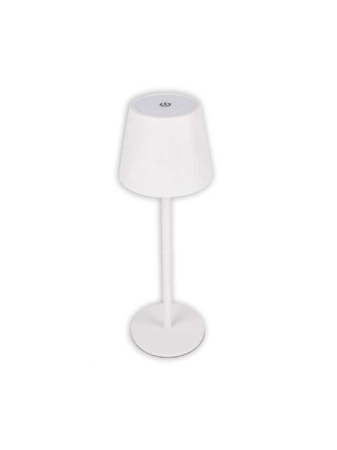 Veioze - Veioza LED Adeleq , 3W, 200lm, reincarcabila, autonomie 7h, dimabila, cu touch,IP44, alba