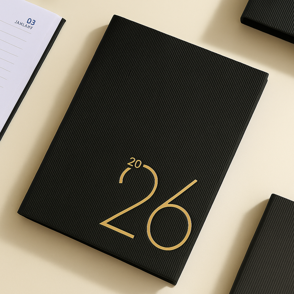 Agenda 2026 – Eleganta neagra cu accente aurii [3]