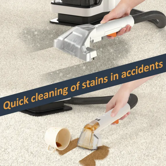 Aspirator Profesional pentru Tapițerie și Covoare CleanPro BX-5, Injecție-Extracție, 750W, 12kPa [3]