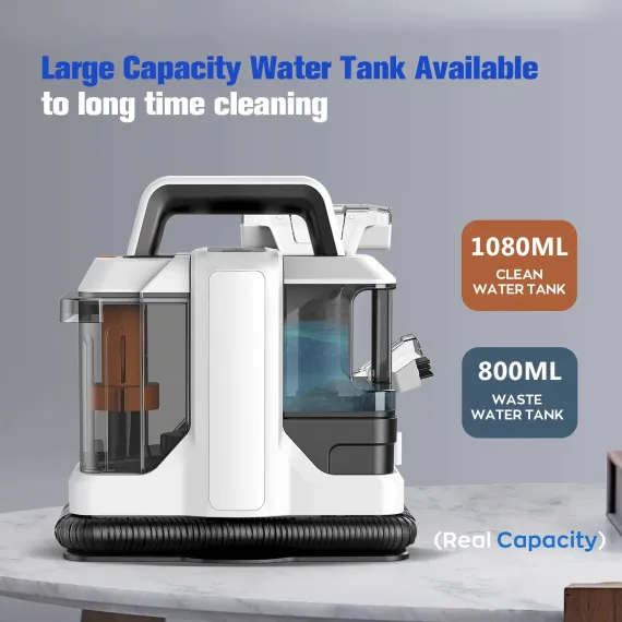 Aspirator Profesional pentru Tapițerie și Covoare CleanPro BX-5, Injecție-Extracție, 750W, 12kPa [5]