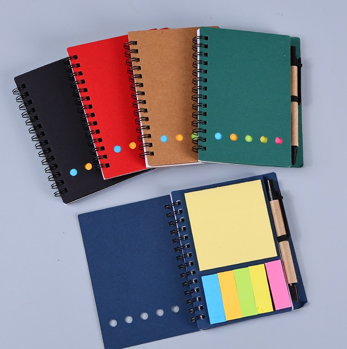 Caiet cu Spirala si Pix Eco – Design Elegant, File Liniate [6]