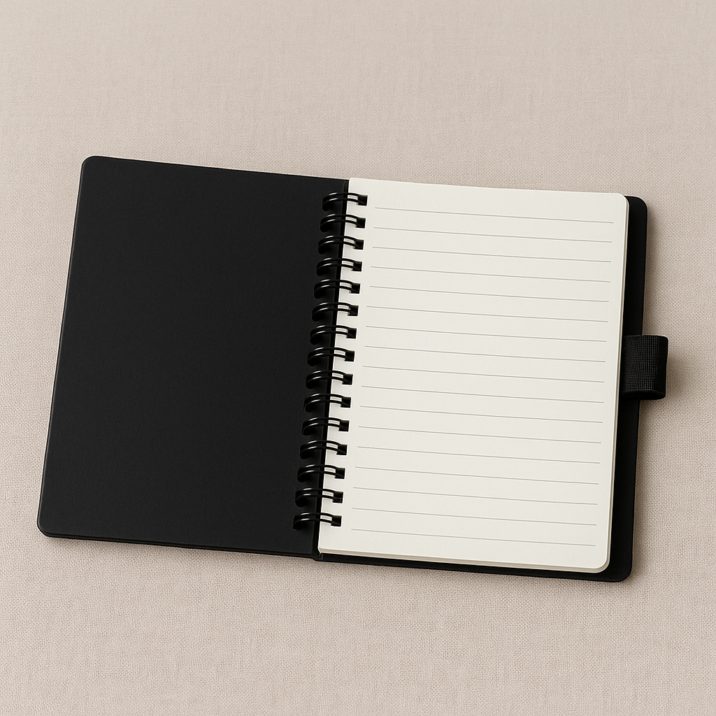 Caiet cu Spirala si Pix Eco – Design Elegant, File Liniate [2]