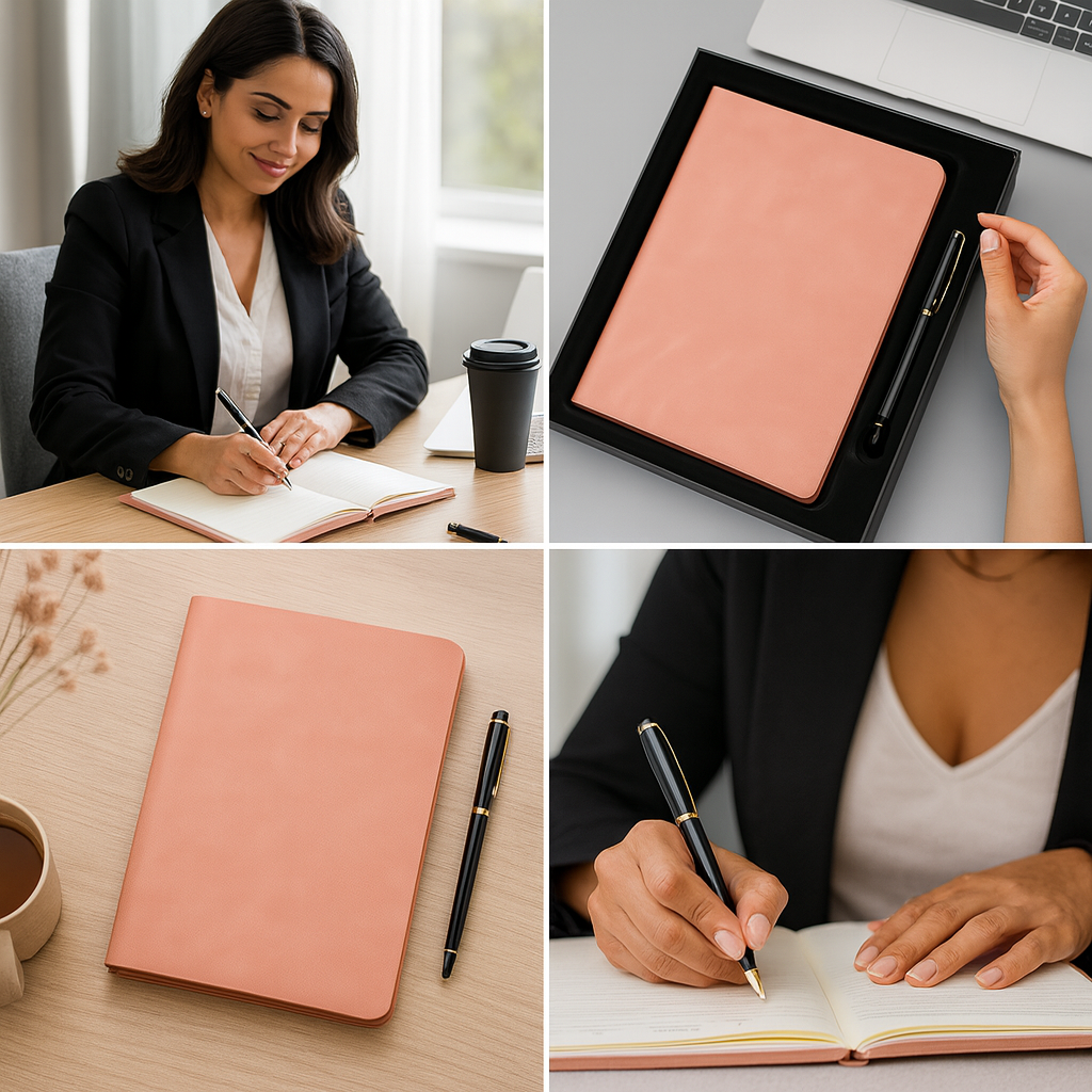 Caiet elegant, standard, pagini groase, deschidere plată [4]