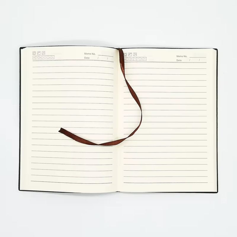 Caiet Keep On Going, set 5 nuante, piele ecologica, 21x29.7cm [7]