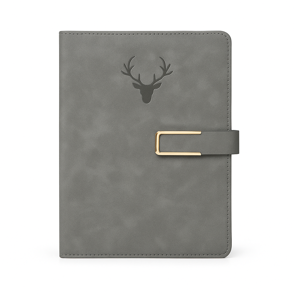 Caiet Standard Colectia Premium Keep On Going, piele ecologica, catarama aurie, multicolor, 21x29.7cm [7]