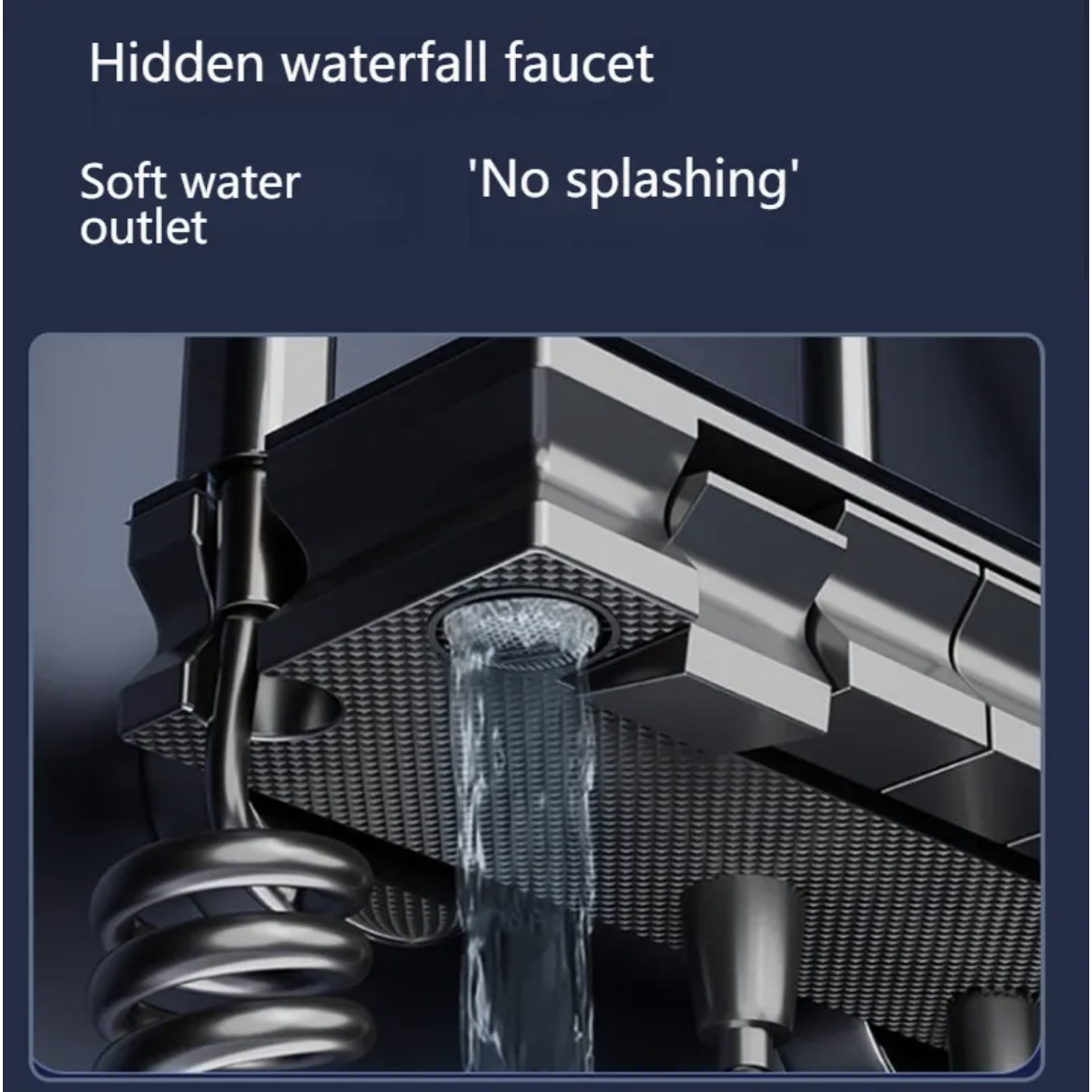 Coloana de Dus Smart, Afisaj LED, Tehnologie de Pulverizare cu Aer, Lumini LED, Materiale Premium, Para Dus, Robinet Ascuns, Fara Conectare Electrica [5]