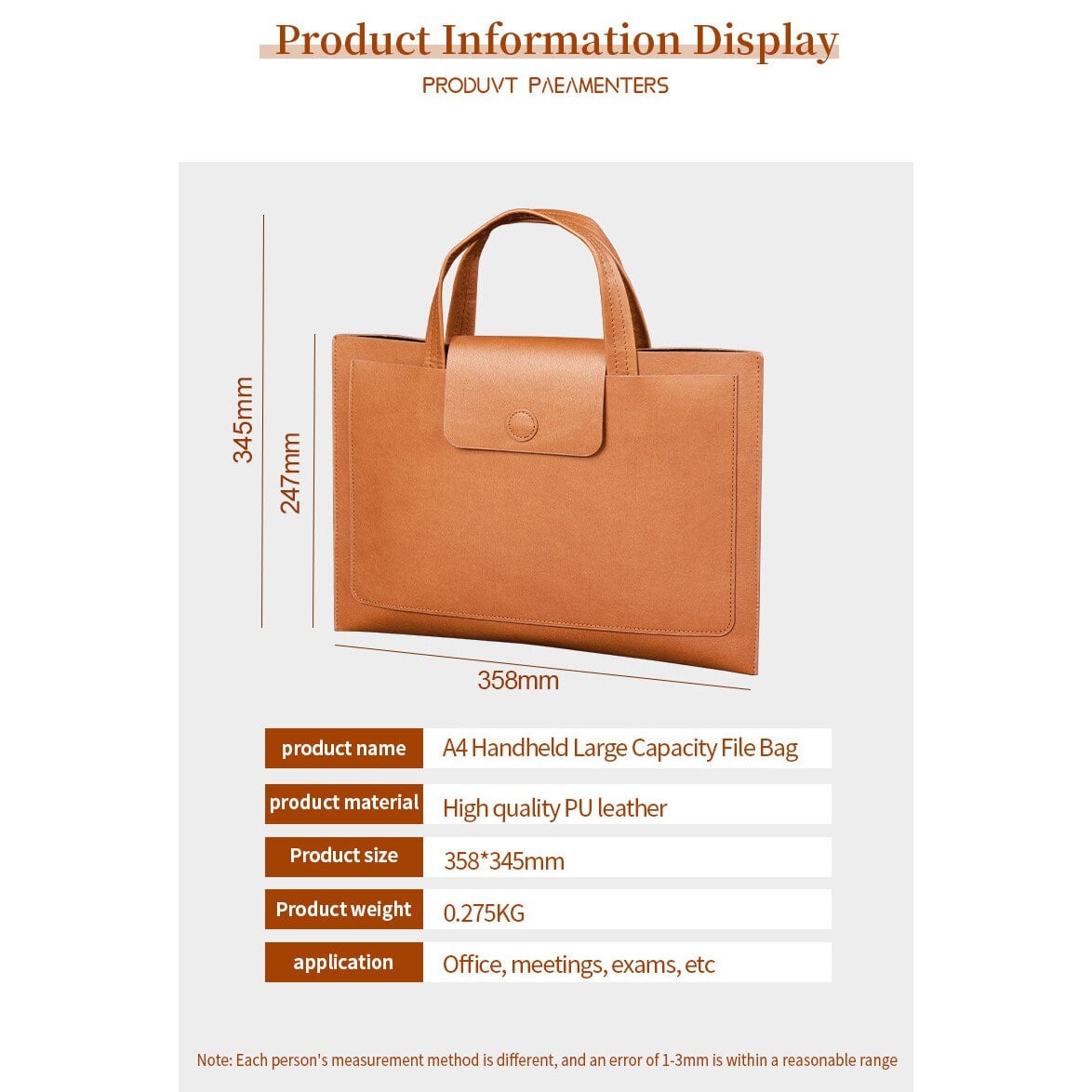 Geanta eleganta pentru documente si laptop – design modern si versatil [2]