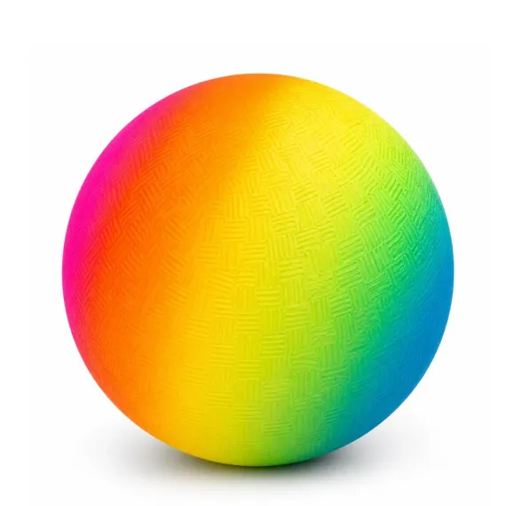Minge colorată pentru copii, model curcubeu – moale și ușoară pentru joacă indoor și outdoor [1]