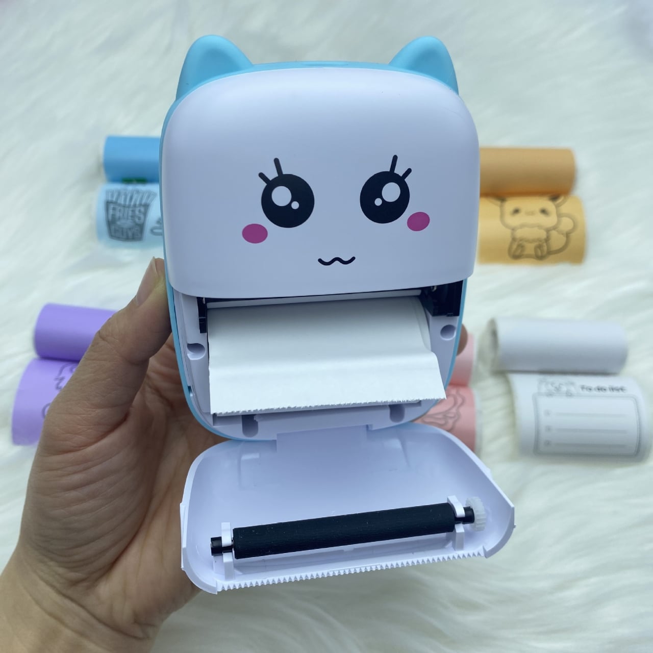 Mini imprimanta termica portabila – design adorabil si functionalitate rapida [2]