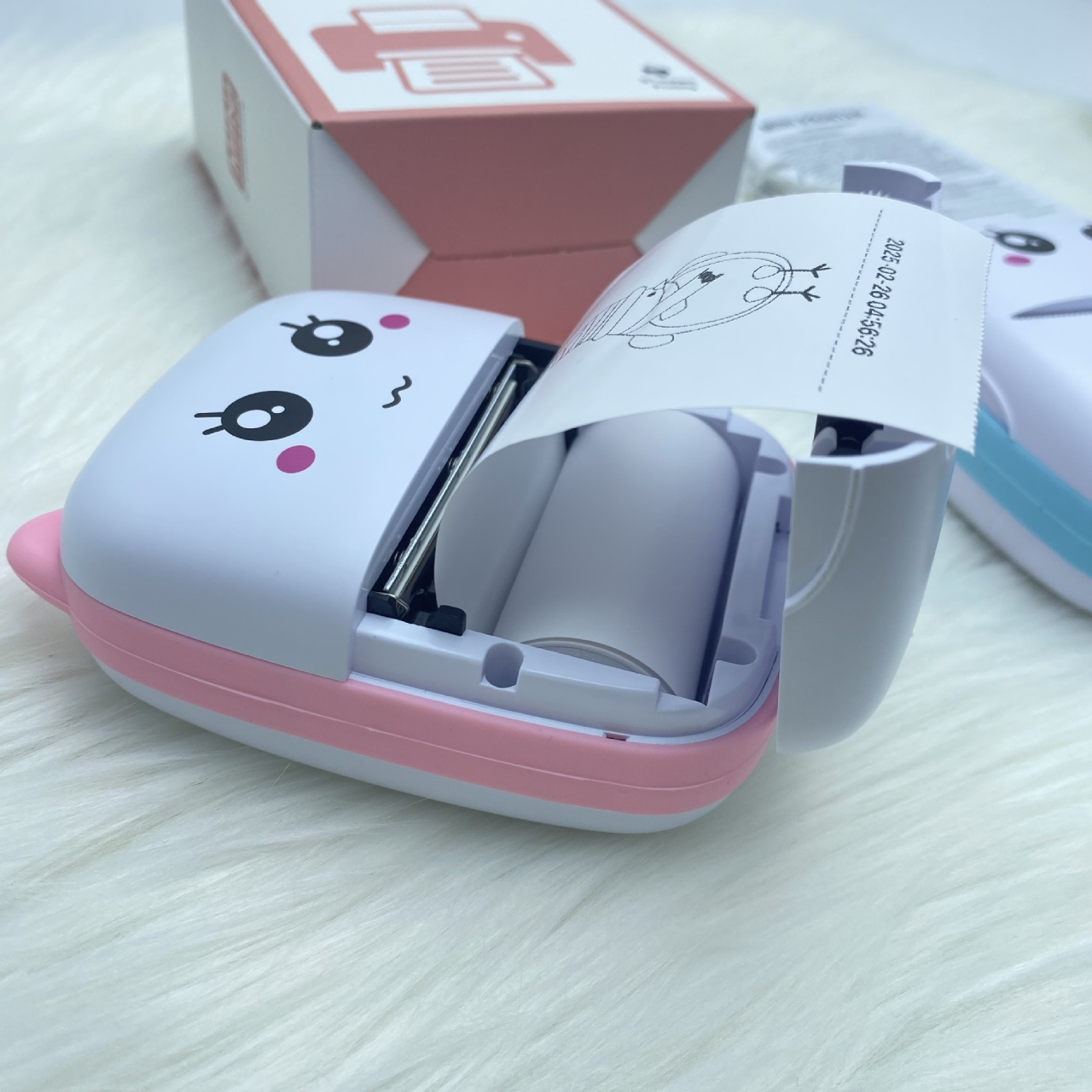 Mini imprimanta termica portabila – design adorabil si functionalitate rapida [3]