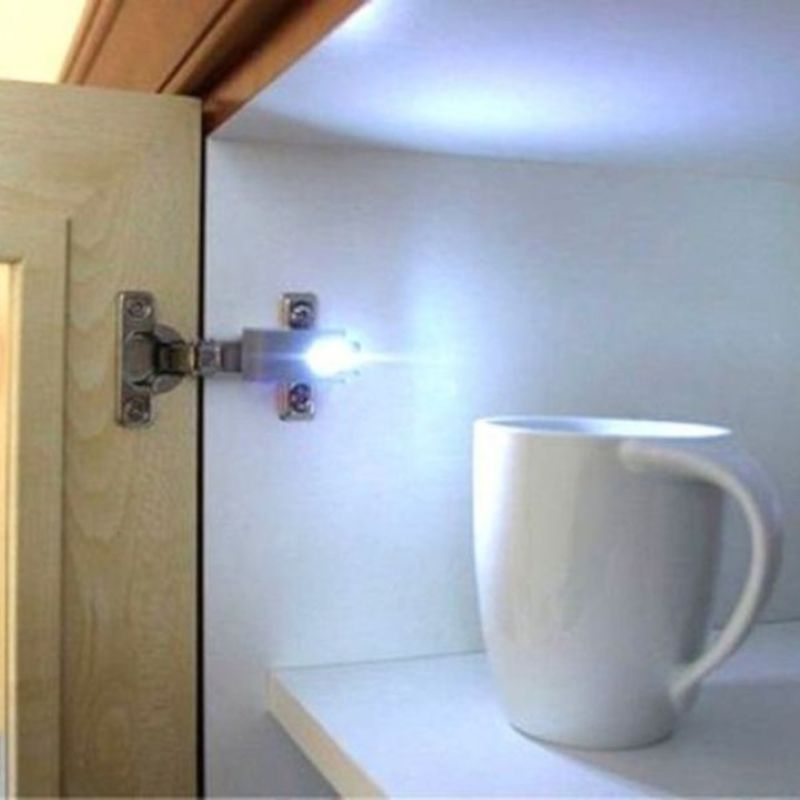 Set 3 Balamale pentru Mobilier cu Iluminare LED, 7.5 x 4 x 2 cm – pentru Dulapuri și Corpuri de Mobilă [7]