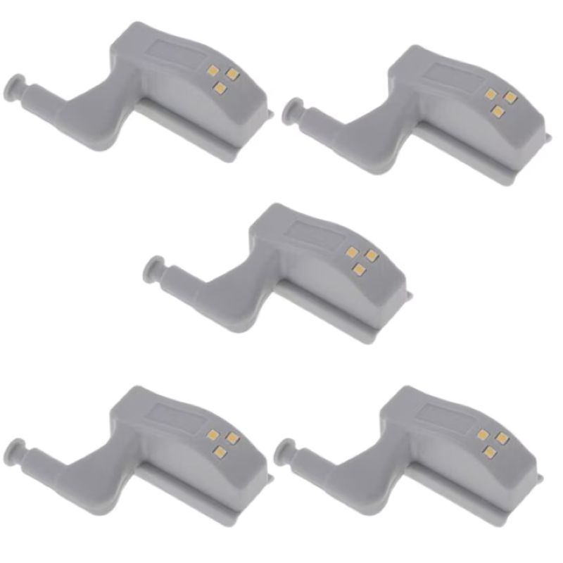 Set 3 Balamale pentru Mobilier cu Iluminare LED, 7.5 x 4 x 2 cm – pentru Dulapuri și Corpuri de Mobilă [4]