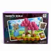 Set cuburi magnetice construcție pentru copii – 108 piese educative 3D, joc creativ 3+ [4]