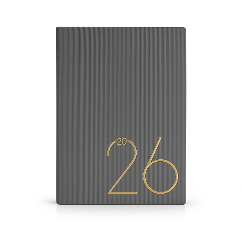 Agenda - Agenda 2026 – Eleganta Gri cu accente aurii