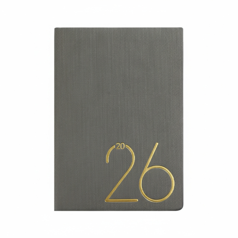 Agenda 2026 – Eleganta Gri cu accente aurii [6]