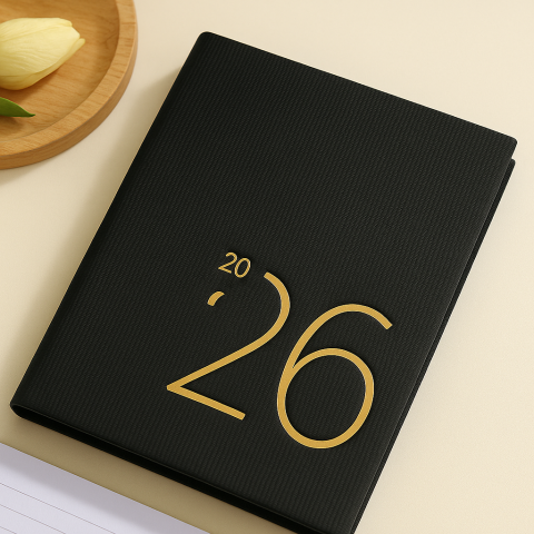 Agenda 2026 – Eleganta neagra cu accente aurii [1]