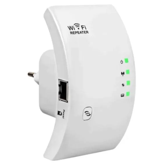 Casă & Bucătărie - Amplificator Semnal WiFi Wireless – Repeater WiFi cu Port LAN și Configurare Rapidă