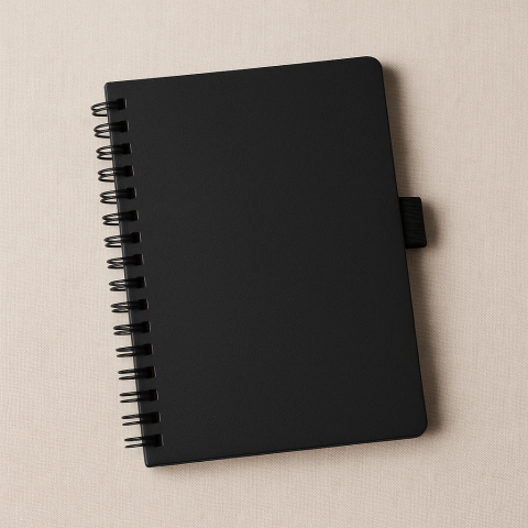 Caiet cu Spirala si Pix Eco – Design Elegant, File Liniate [3]