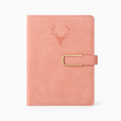 Caiet Standard Colectia Premium Keep On Going, piele ecologica, catarama aurie, multicolor, 21x29.7cm [8]